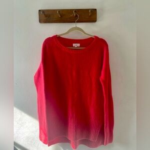 Lou & Grey Pink Sweater, Size L